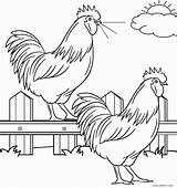 Fazenda Bauernhof Tiere Realistic Hahn Malvorlagen Cool2bkids Fofa Poultry Colorironline Nutztiere sketch template