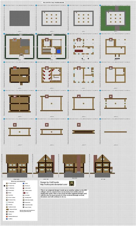 minecraft house blueprints fasrlessons