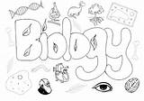 Biology Christmas Activity Colouring Science Term Poster End Tes Docx Kb Resources sketch template