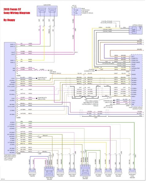 ford radio wiring diagram  mototree