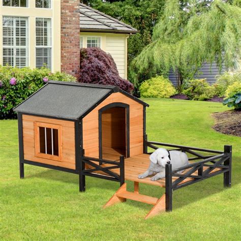tucker murphy pet fauntleroy cabin outdoor covered elevated dog house reviews wayfair