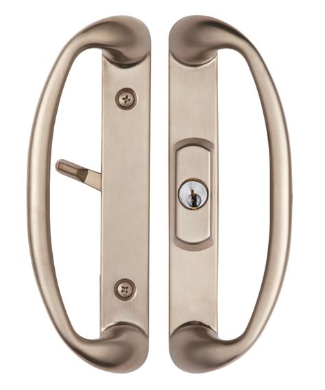 sonoma sliding door handle  key lock system