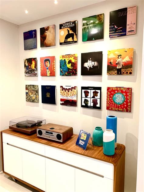 vinylrax double album display brackets wall mount vinyl etsy uk