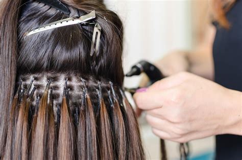 basic benefits  keratin bonded hair extensions deseo salon blowdry