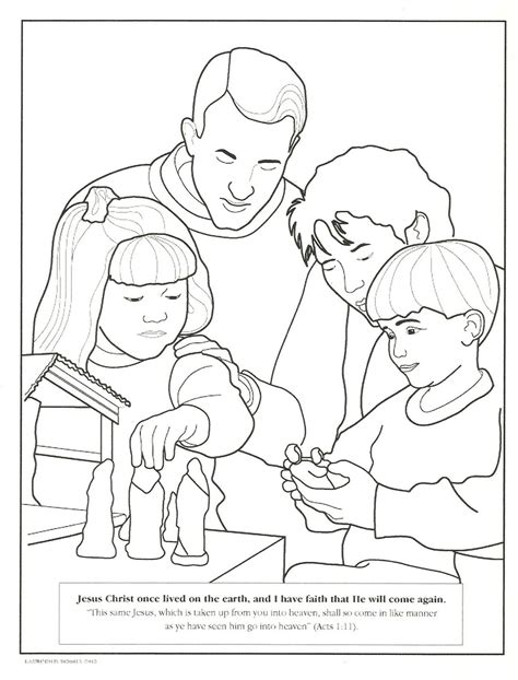 lds coloring pages lds coloring pages nativity coloring pages