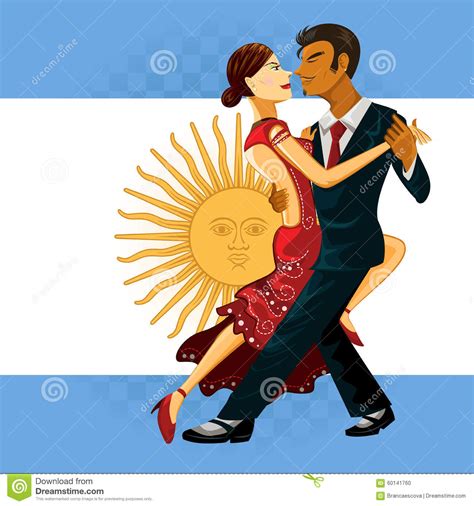 Tango Dance Stock Vector Image 60141760