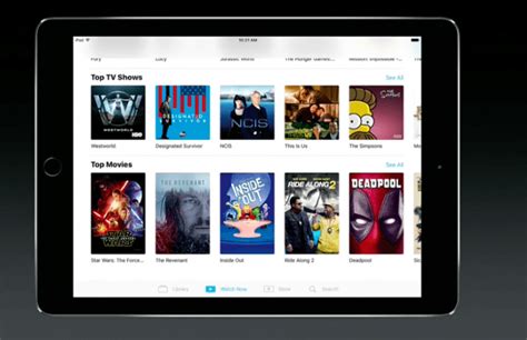 apples  tv app unifies  viewing experience