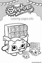 Shopkins Coloring Pages Chocolate Cheeky Printable Babies Print Colouring Kids Book Baby Girls Color Shoppies Dolls Cute Search Comments sketch template