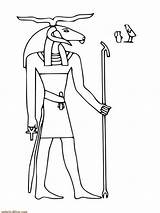 Egito Antigo Shu Monochrome Egipto Sobek Antiguo Thoth Clipartkey Anubis Imágen Múmia Hathor Faraón Webstockreview sketch template