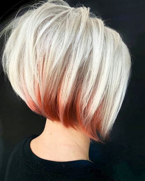 10 stylish short straight bob haircut ideas in subtle and intense colors