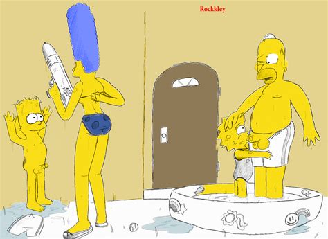 simpsons porn bart and marge nude photos