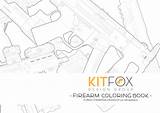 Book Coloring Kitfox Firearm Group Illustrations Features Pages sketch template