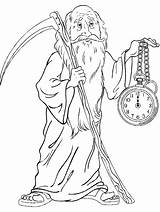 Father Time Chronos Coloring God Pages Year Primarygames Years Color Gif Boxster Sensor Keeper Old Position Drawing Baby Mygodpictures Clock sketch template
