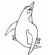 Coloring Penguin Pages Penguins Printable Kids Cliparts Humpback Whale Color Cartoon Animal Clipart Print Clip Train Conductor Printactivities Library Sheets sketch template