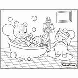 Coloring Calico Pages Critters Calicocritters Critter sketch template