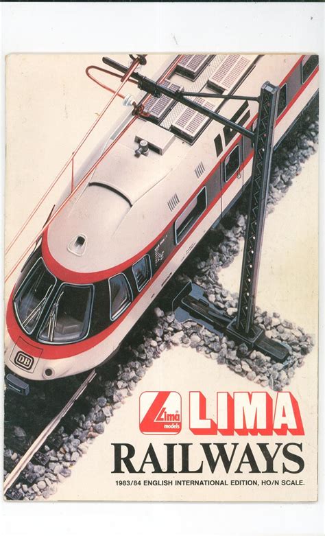 lima railways ho models train catalog 1983 1984