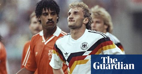 World Cup Stunning Moments Frank Rijkaard And Rudi Völler Barry