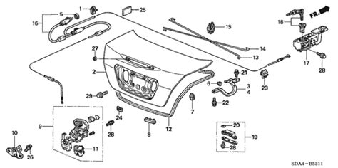 honda accord parts diagram wiring diagram