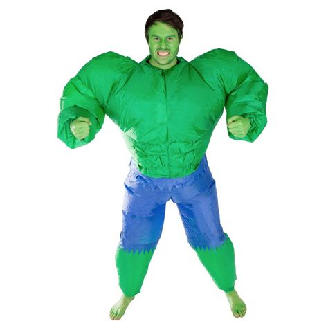 inflatable hulk costume bodysocks