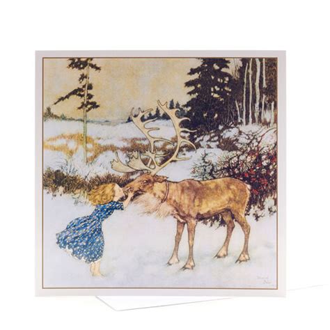 Vanda Christmas Cards Gerda And Reindeer 5 Pack Vanda Shop