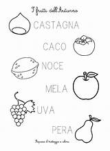 Frutti Autunno Maestra Frutta Autunnali Infanzia Schede Didattiche Attivita Materna Lapbook Attività Lineal Punto Asilo Dellautunno Autistici Italiana sketch template