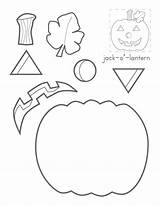 Halloween Pumpkin Cutting Crafts Preschool Kids Jack Lantern Sequencing Activities Fall Worksheets Cut Paste Craft Worksheet Therapy Holiday Toddler Printable sketch template