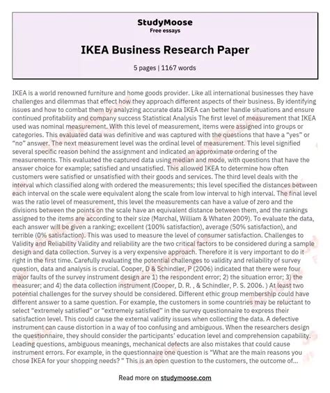 business research paper sample  brilliant business research