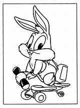 Coloring Pages Looney Tunes Baby Coloringpages1001 Animated sketch template