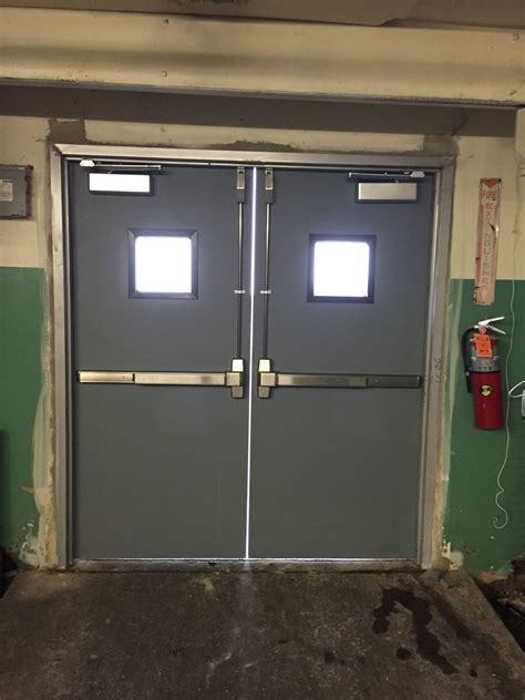 hollow metal double doors gallery parker custom security