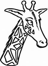 Girafe Geoffrey Giraff Coloriages Clipartmag sketch template