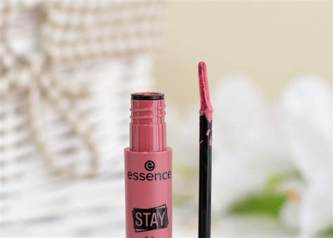 essence stay  matte liquid lipstick  date proof lana talks