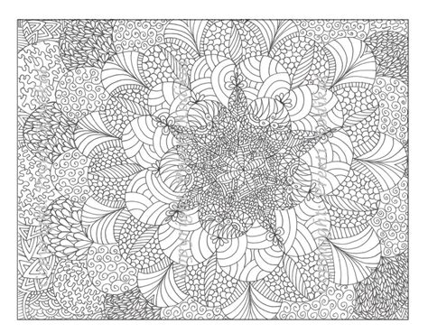 printable abstract coloring pages  adults