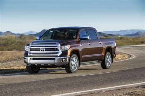 toyota unveils  redesigned tundra full size pickup truck
