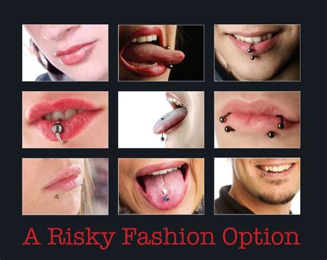 how safe are oral piercings upper bluffs dental