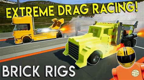 ultimate drag race challenge brick rigs multiplayer gameplay