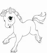 Coloring Baby Pages Cute Horse Animal Animals Farm Horses Printable Sea Realistic Color Little Print Getcolorings Colorings Getdrawings Popular sketch template