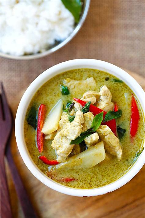 green curry thai green curry recipe rasa malaysia