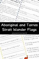 Flag Torres Aboriginal Island Colouring Strait Pages Two Islander Reading Choose Board Contains Pack Printable Read sketch template