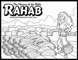Rahab Spies Hides sketch template