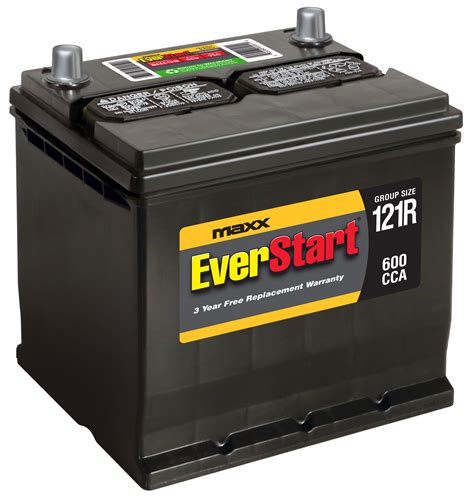 everstart maxx lead acid automotive battery group size   volt