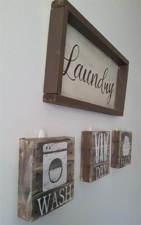Custom Rustic Laundry Room Signs With Images Rustic
