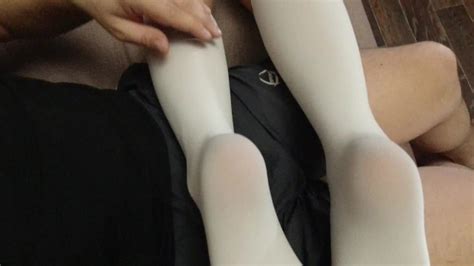 Sexy Soles Feet Fetish Girl In Schoolgirl Uniform White