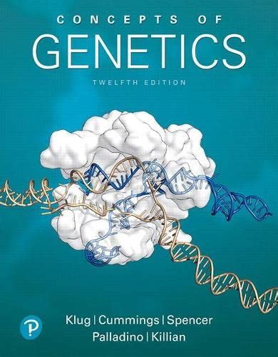 Concepts Of Genetics Masteringgenetics 9780134604718 Medicine