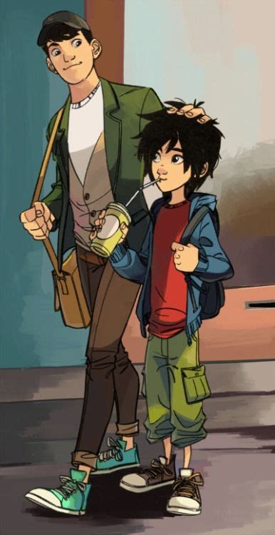 The Hamada Brothers Hiro And Tadashi Hamada Big Hero 6