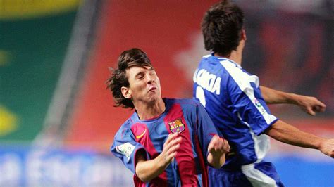 time flies lionel messi marks 10th anniversary of his barcelona debut