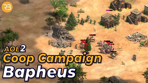 bapheus coop campaign hard age  empires  definitive edition youtube
