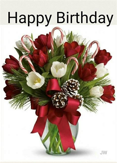 pin  yuliafs  happy birthday  sayings christmas flower arrangements christmas flower