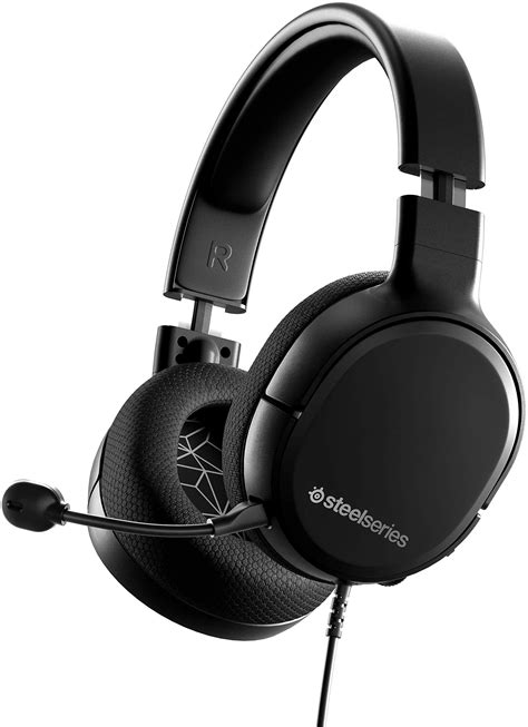 steelseries arctis  multi platform black wired stereo gaming headset wootware
