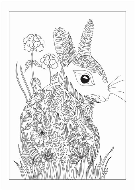 adult coloring pages pig bunny coloring pages rabbit colors giraffe