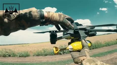 ukraine drone dropping grenades   russian bmp  latest footage  ukraine russia war youtube